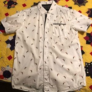 Men’s Casual Button Up Shirt.